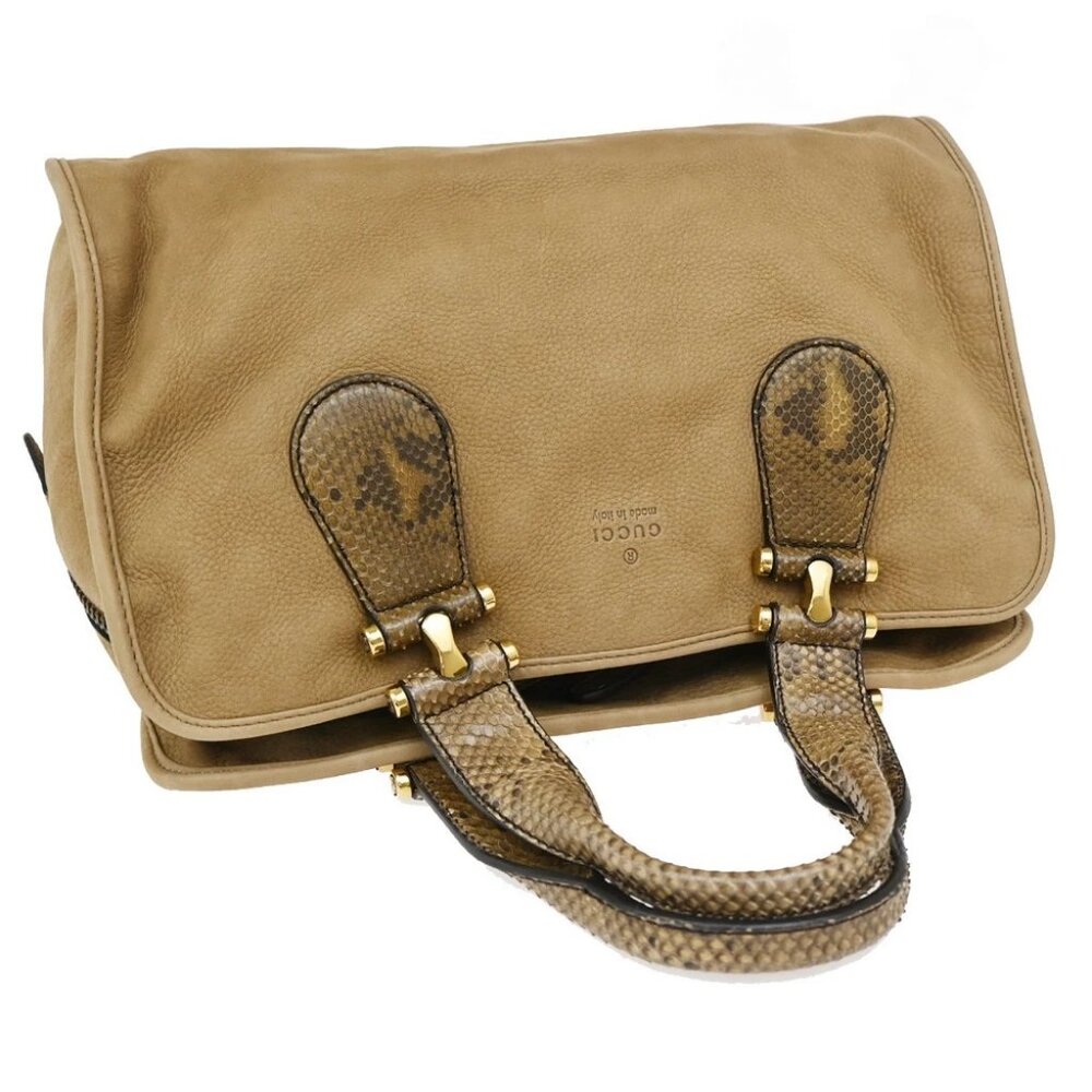 https://poshmark.com/listing/GUCCI-Logo-GG-Pattern-Tote-Shoulder-Bag-PVC-Leather - Picture 7 of 16